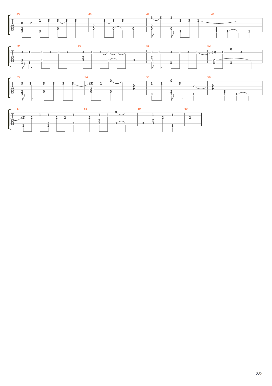 youth吉他谱