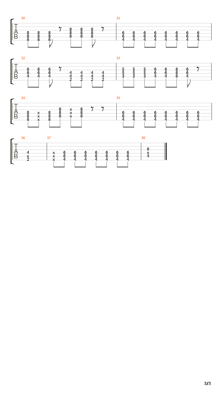 家庭教师ED1 - 道标吉他谱