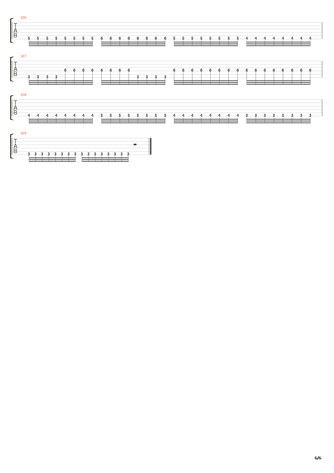 Disillusion In A Discordant System吉他谱