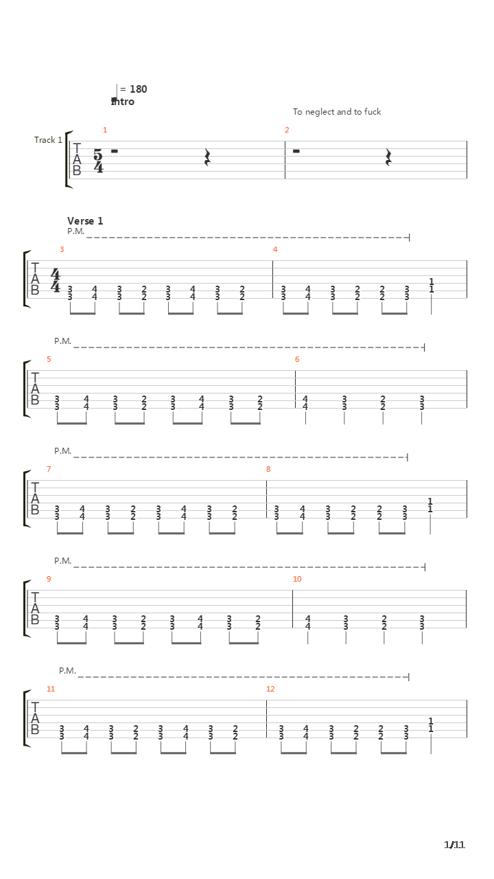 Disillusion In A Discordant System吉他谱