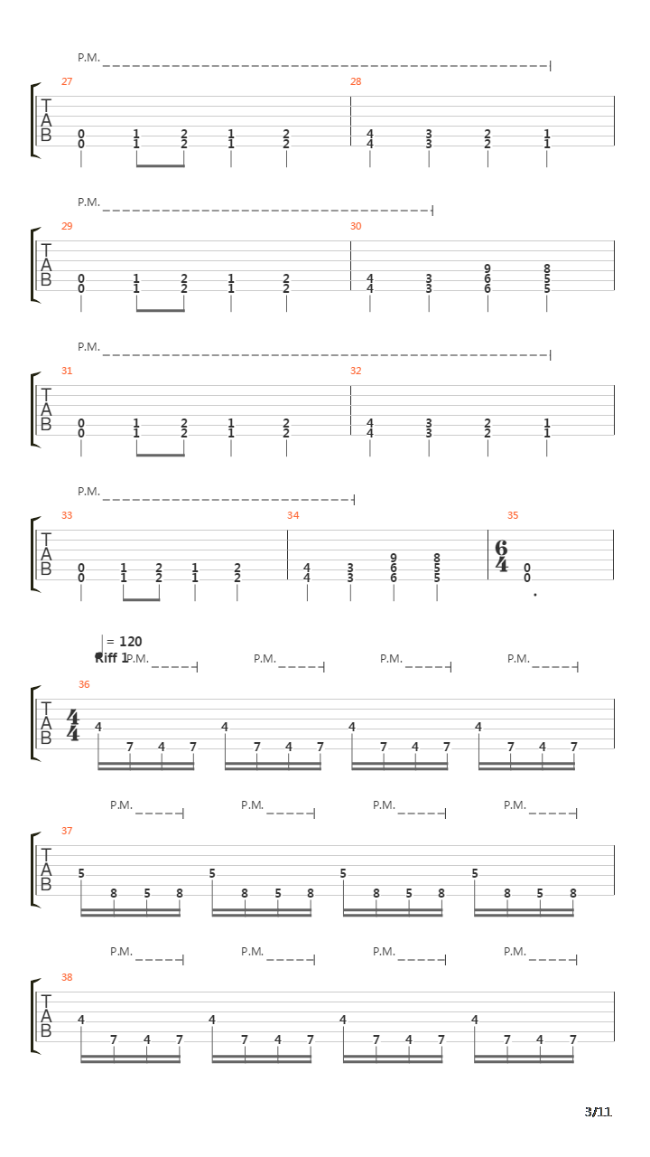 Disillusion In A Discordant System吉他谱