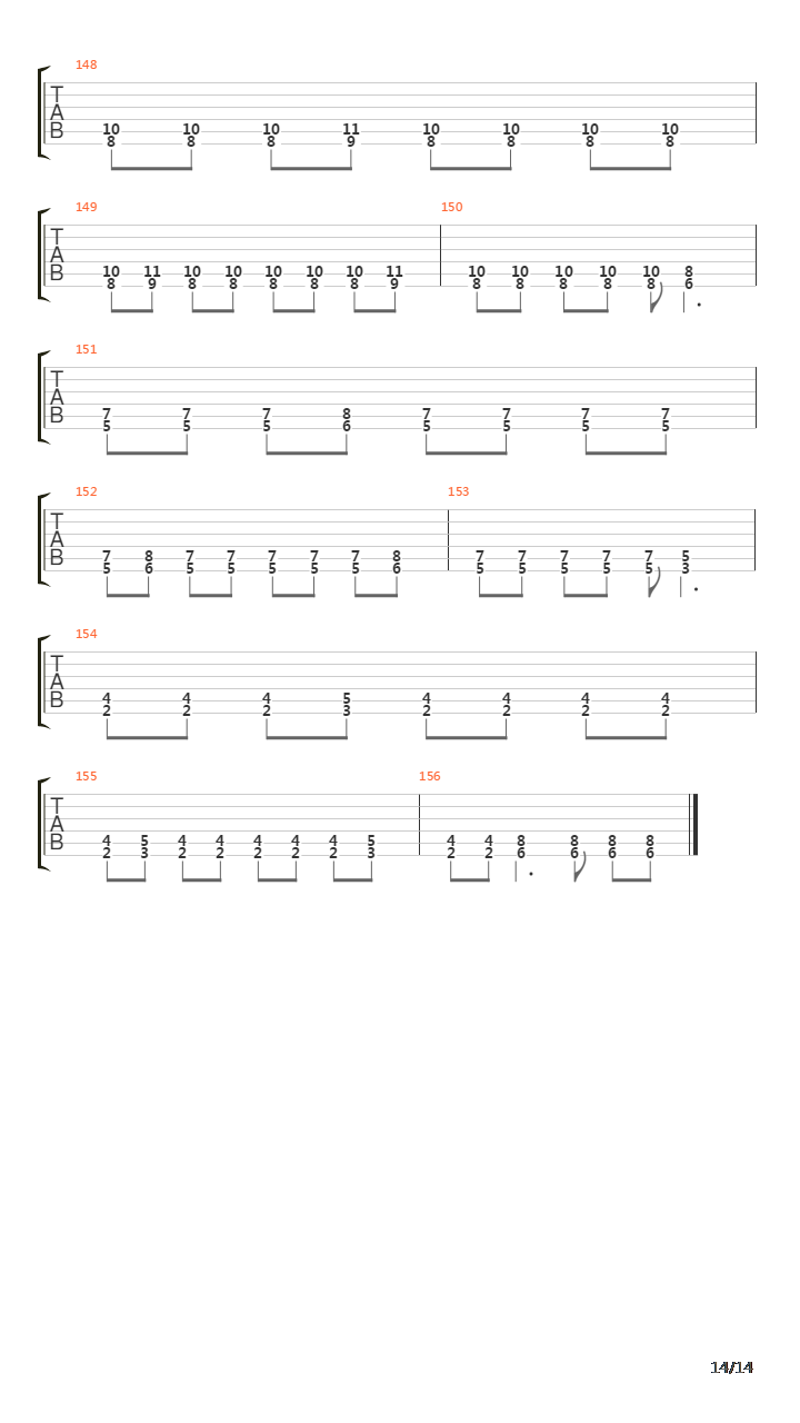 Soldiers Of Wotan吉他谱