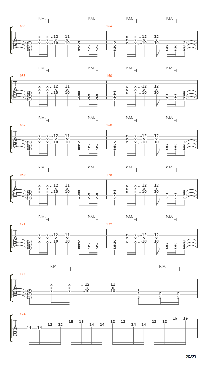 Deluge吉他谱