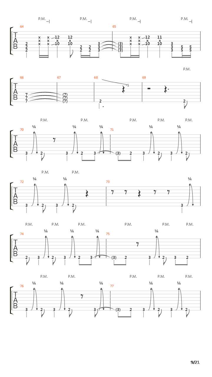 Deluge吉他谱