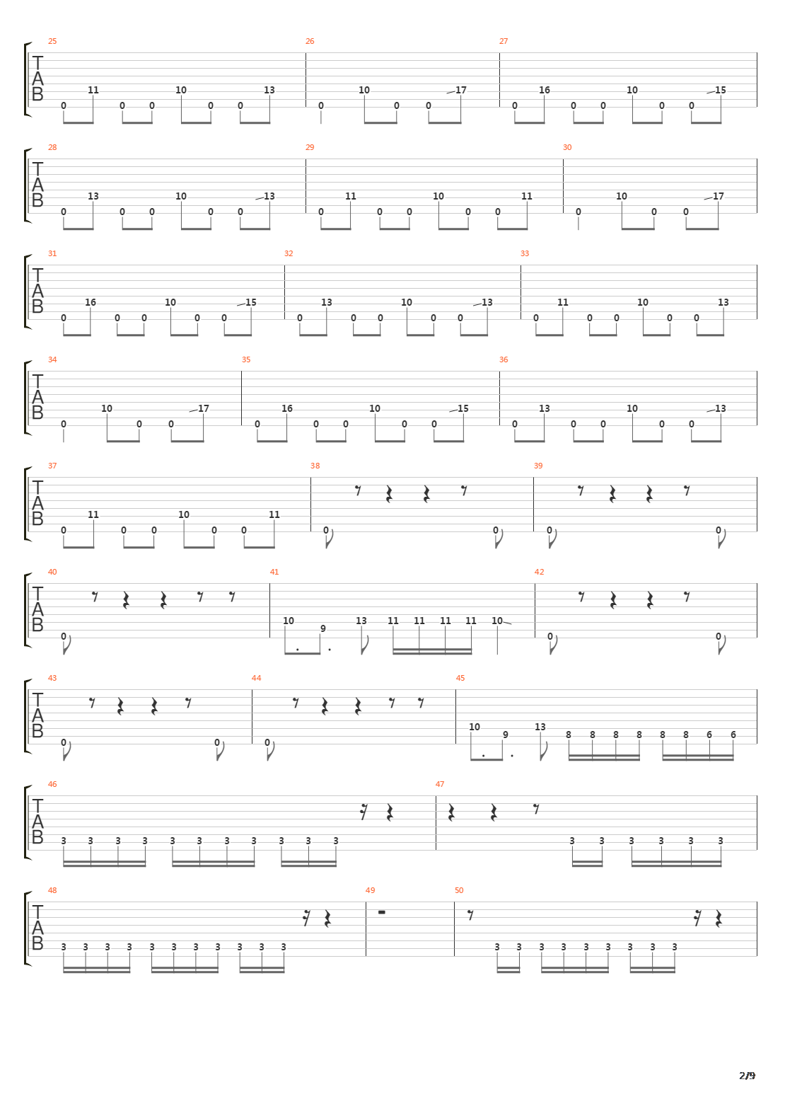 Mire吉他谱