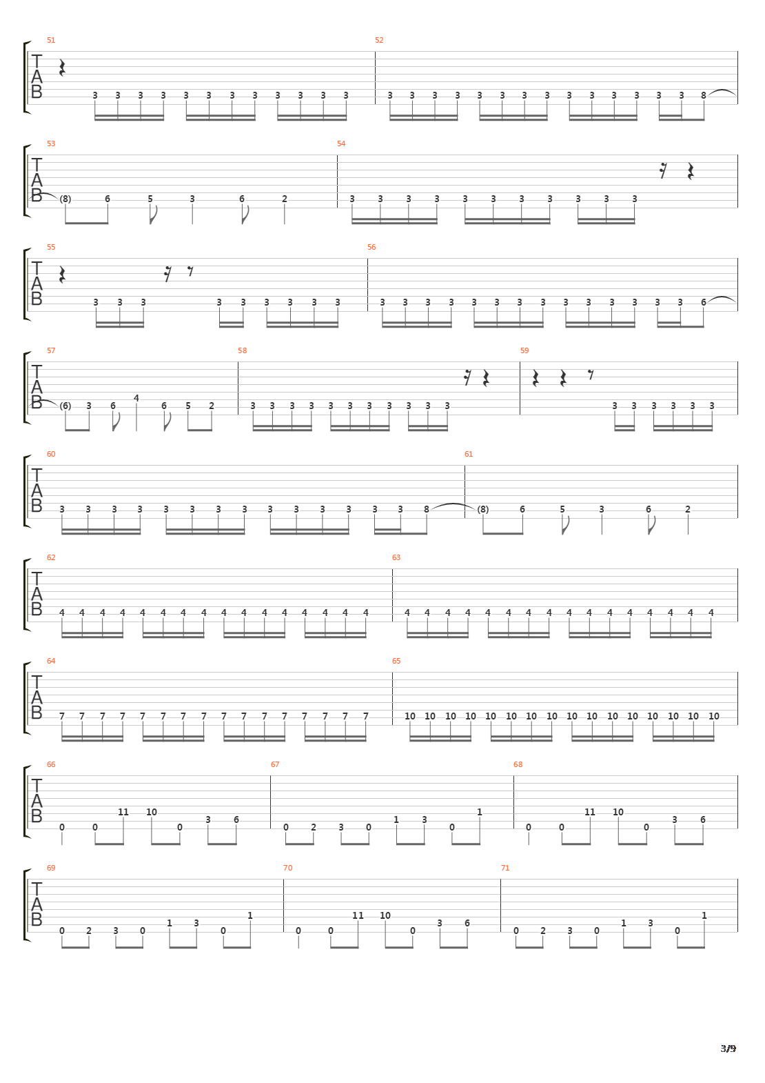 Mire吉他谱