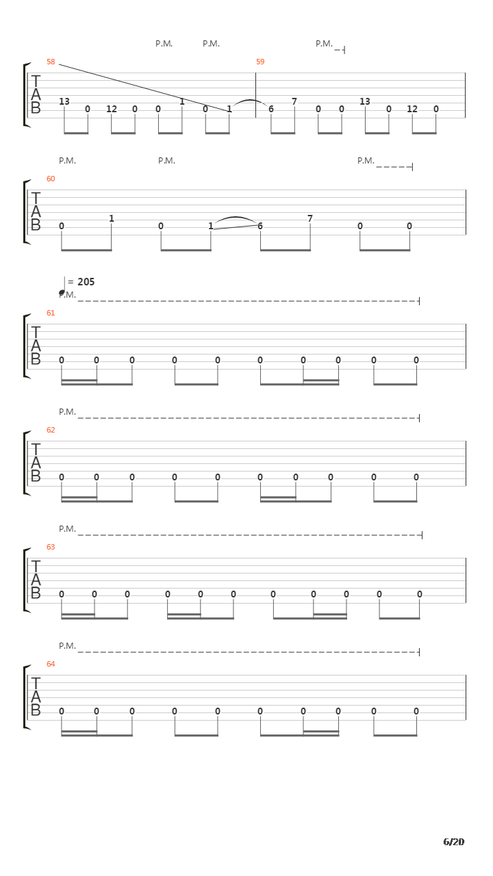 The Endless March吉他谱