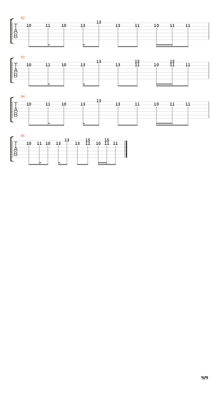 Runaway吉他谱