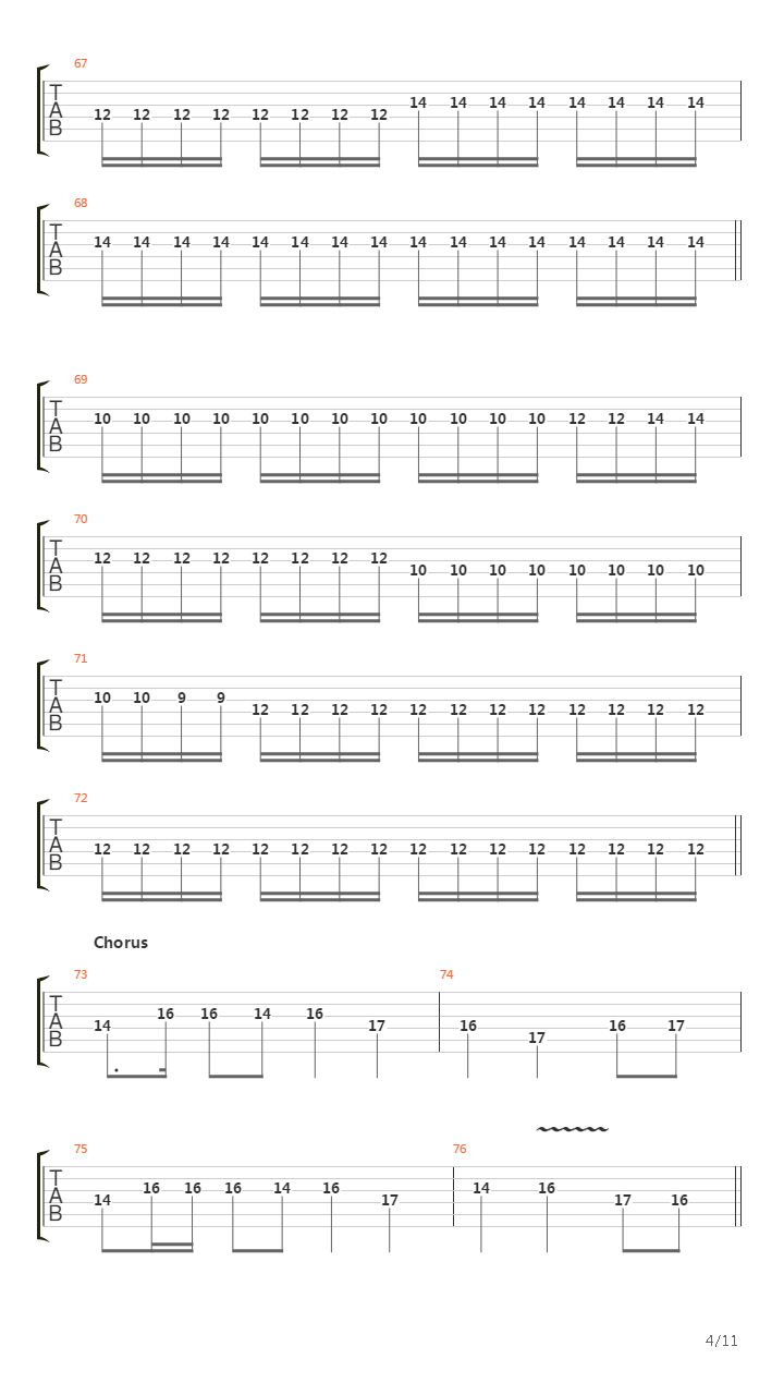 The Way Of Vikings吉他谱