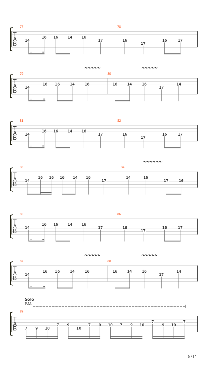 The Way Of Vikings吉他谱