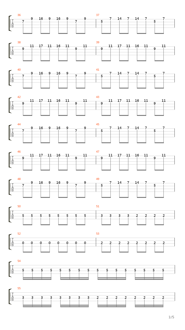 Rain吉他谱