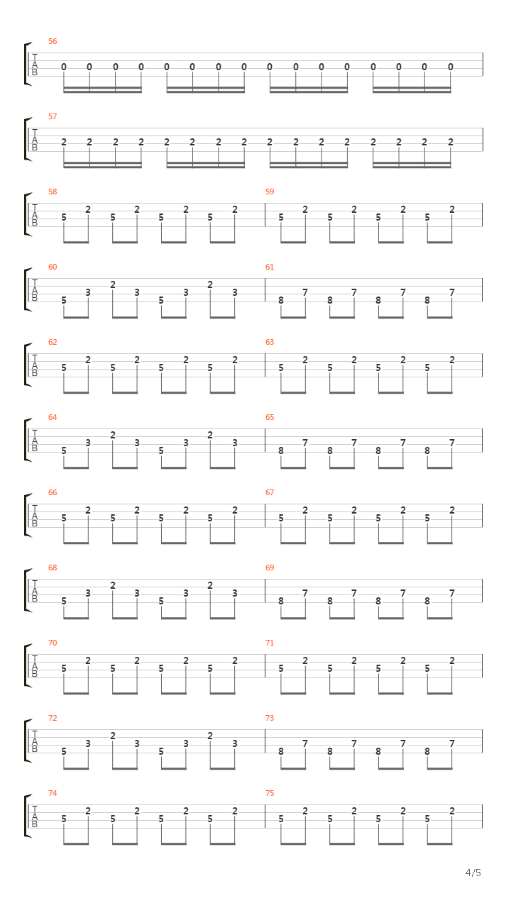 Rain吉他谱