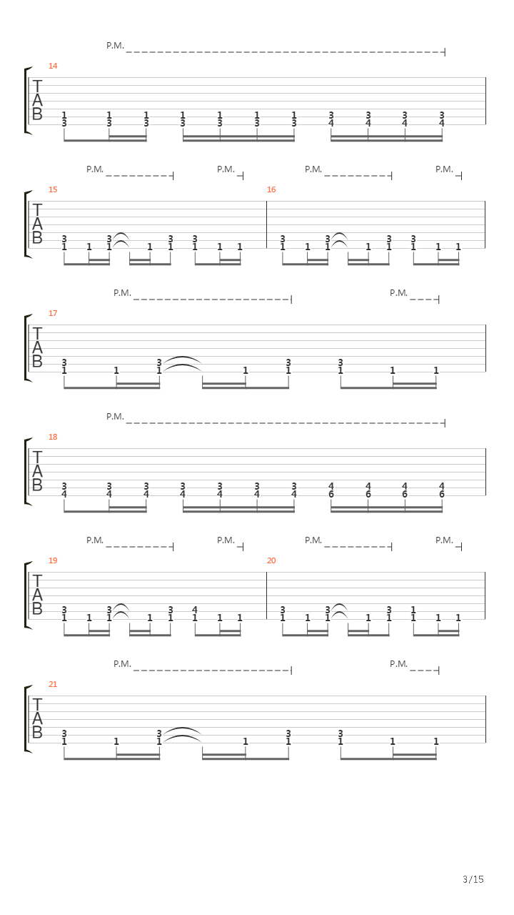 Four吉他谱