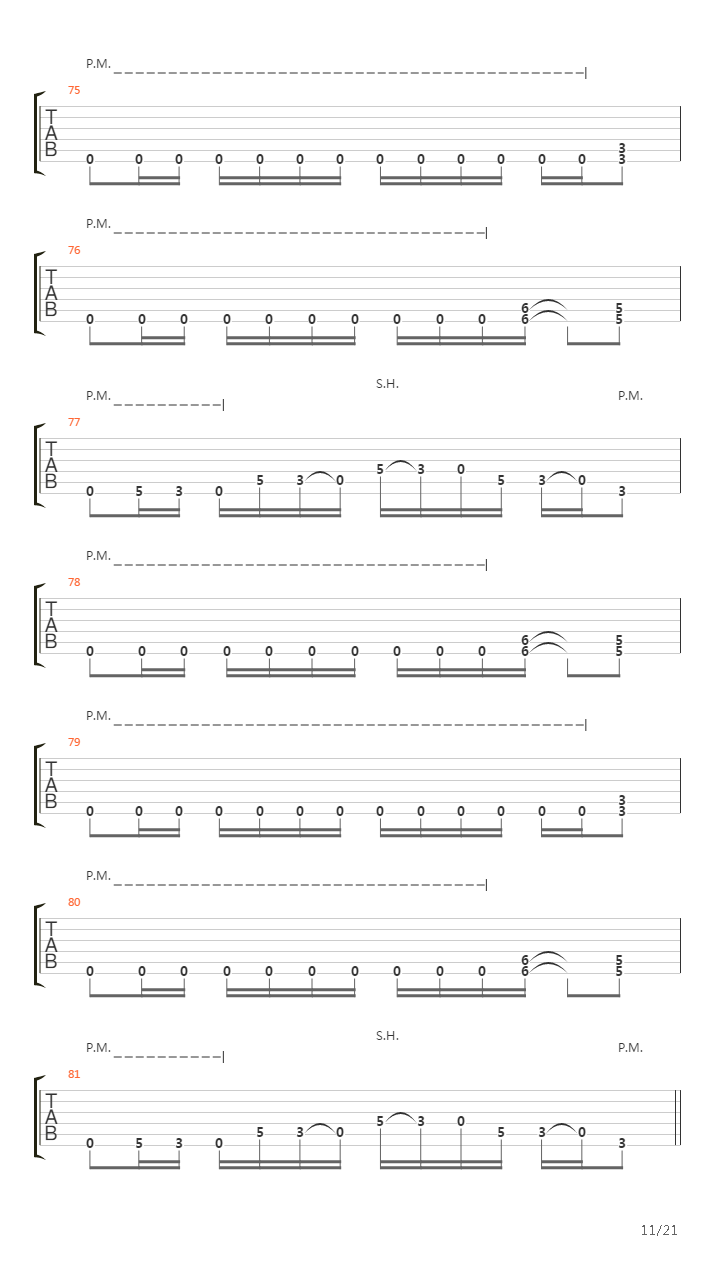 Reaction吉他谱