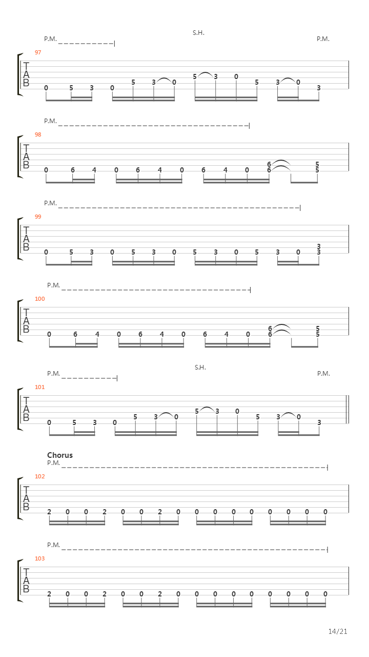 Reaction吉他谱