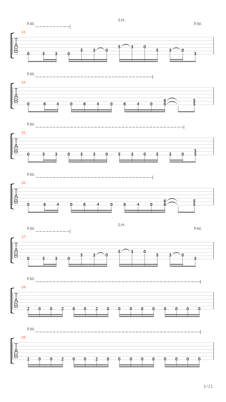 Reaction吉他谱