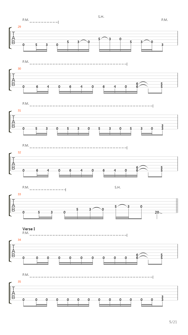 Reaction吉他谱