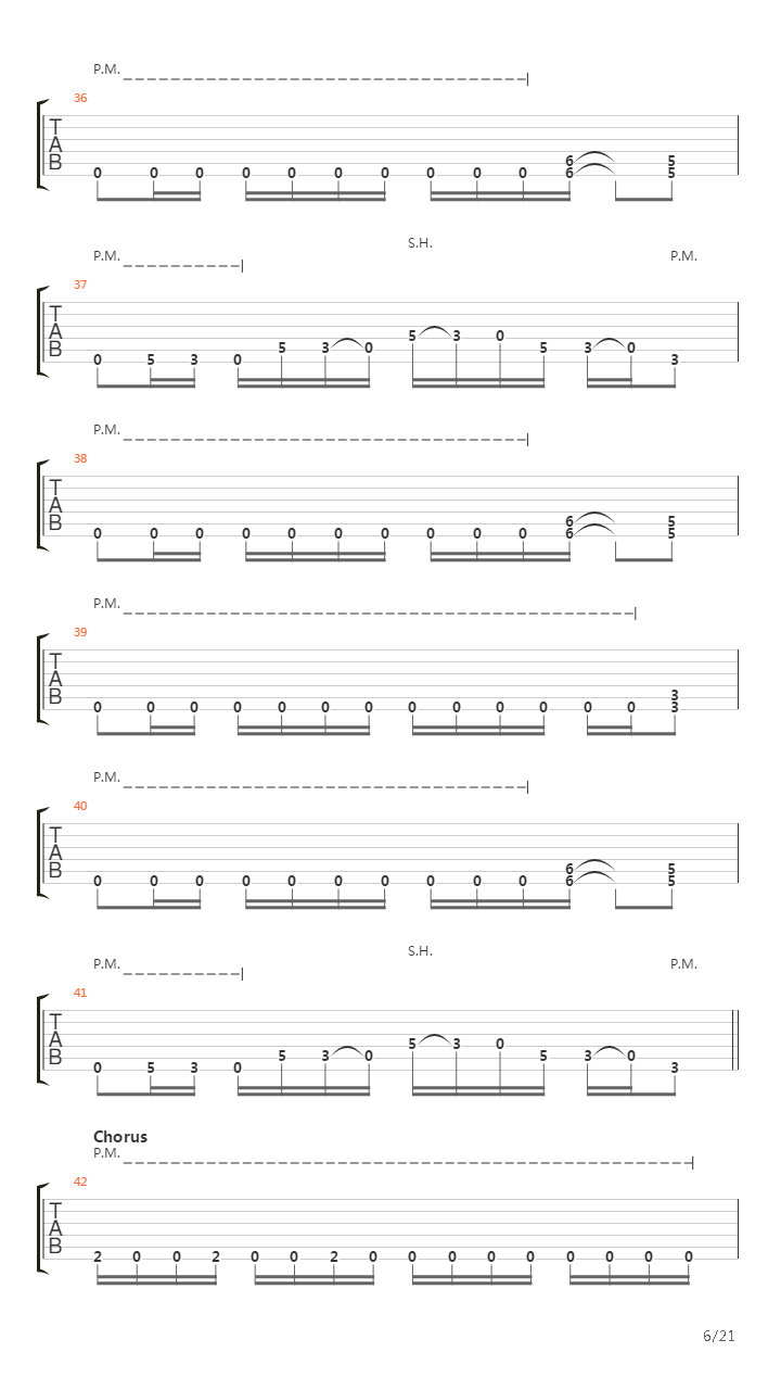 Reaction吉他谱