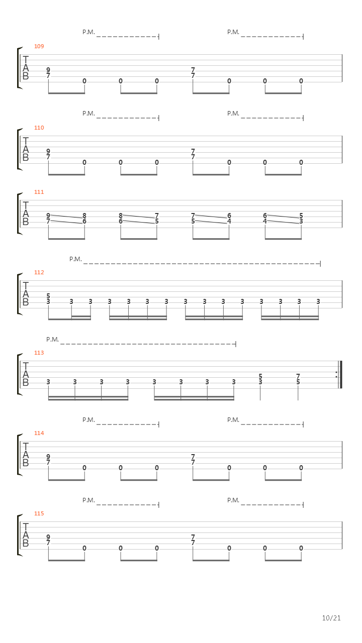 Air吉他谱