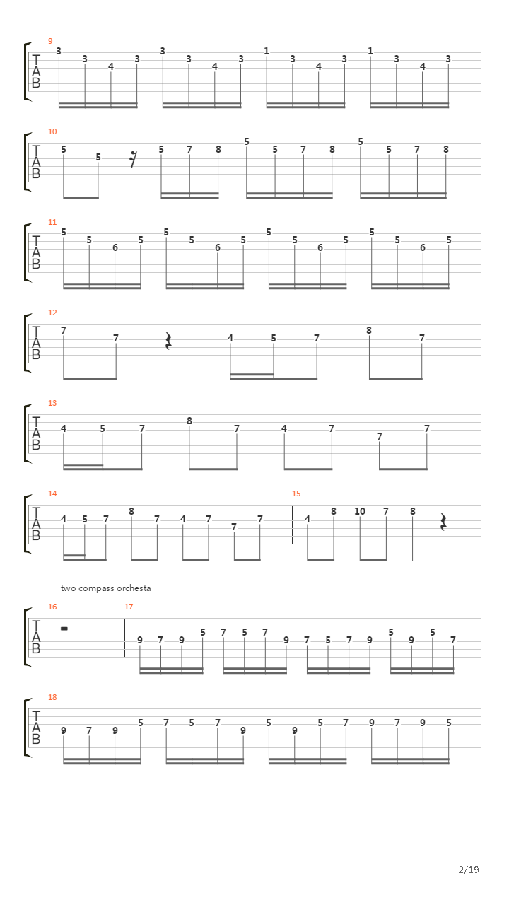 Concerto For Two Mandolines In G Major Rw532吉他谱