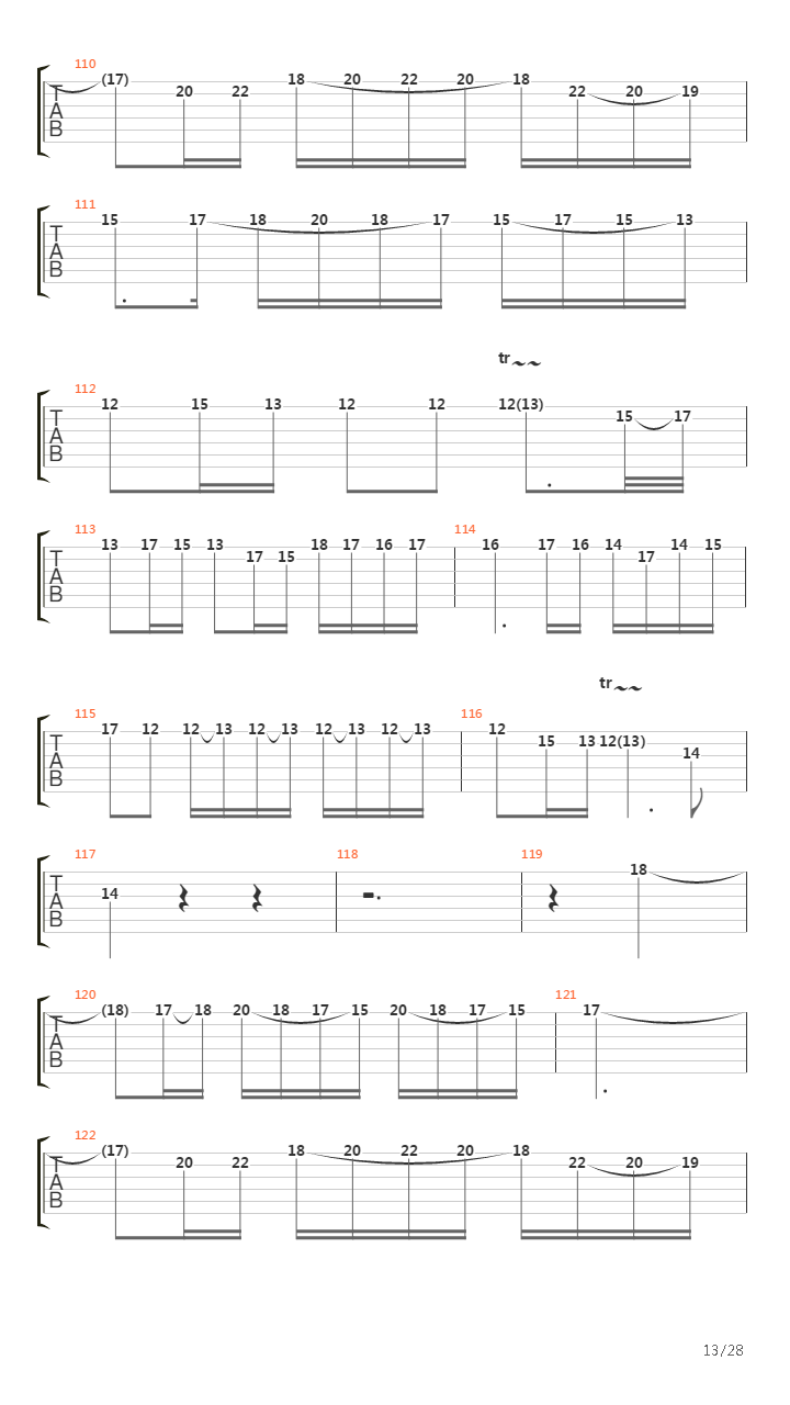 Concerto In A Minor N 8 Opus 3 Lestro Armonico吉他谱