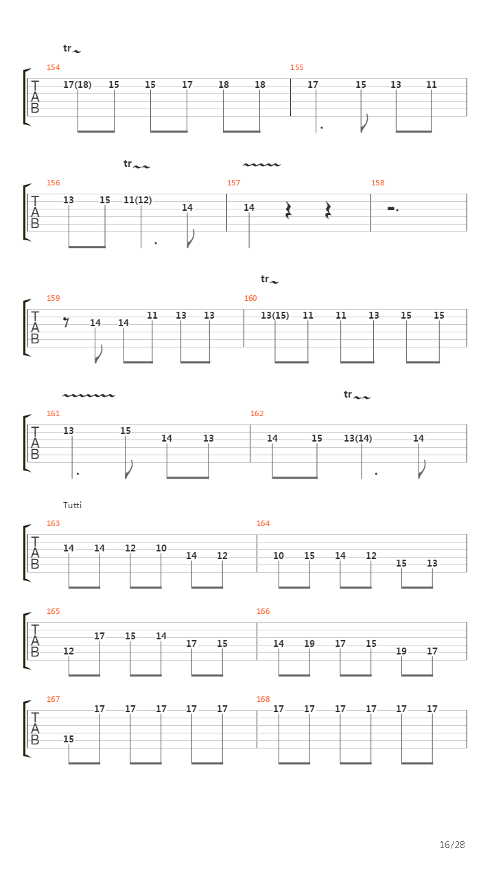 Concerto In A Minor N 8 Opus 3 Lestro Armonico吉他谱