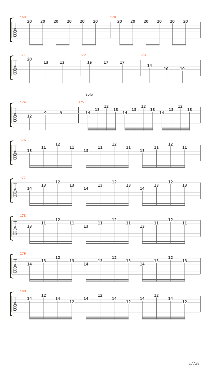 Concerto In A Minor N 8 Opus 3 Lestro Armonico吉他谱