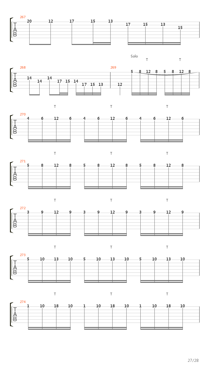 Concerto In A Minor N 8 Opus 3 Lestro Armonico吉他谱