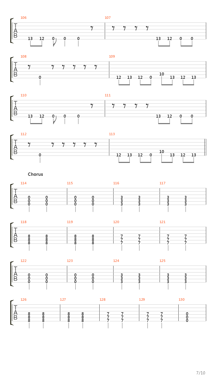 The Black吉他谱