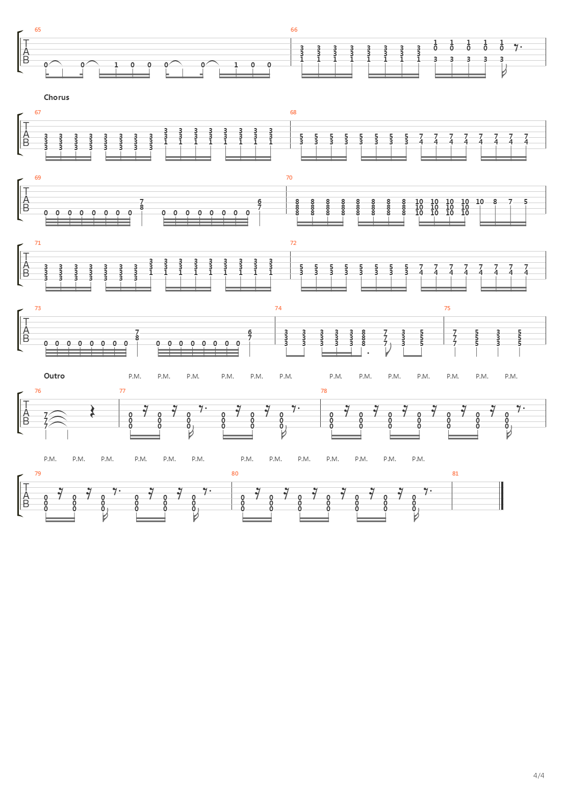 Gj吉他谱