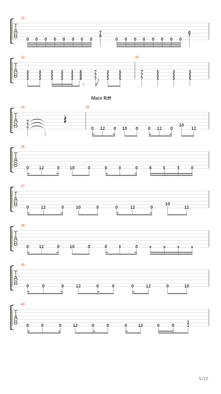 Gj吉他谱