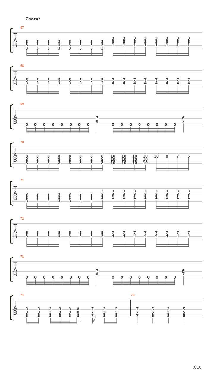 Gj吉他谱