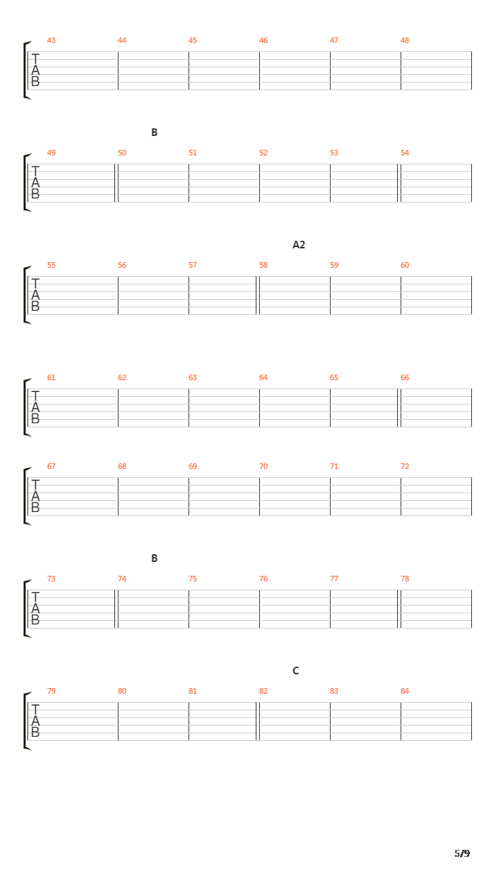 Yekteniya 4吉他谱