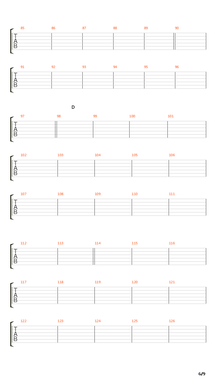 Yekteniya 4吉他谱