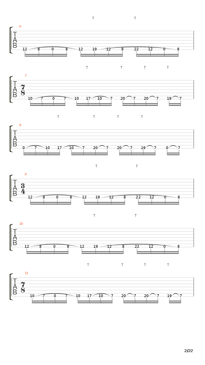Song Of The Crippled Bull吉他谱