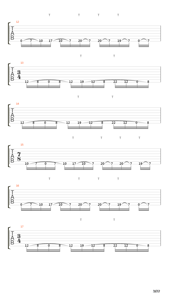 Song Of The Crippled Bull吉他谱