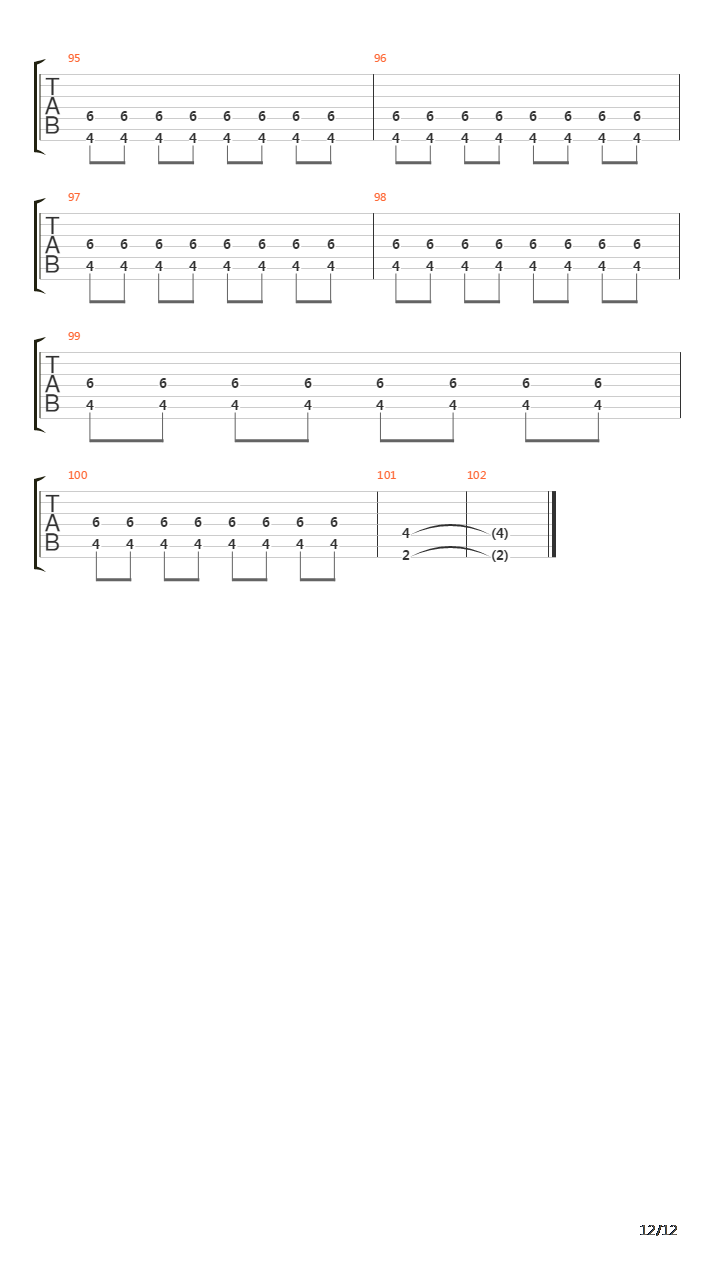 The Mountain Top吉他谱