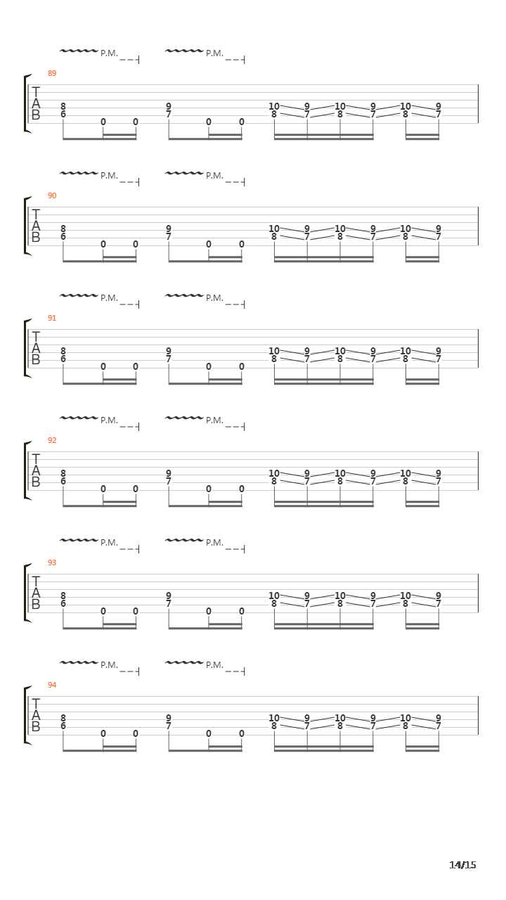 Shaking Off The Chains吉他谱