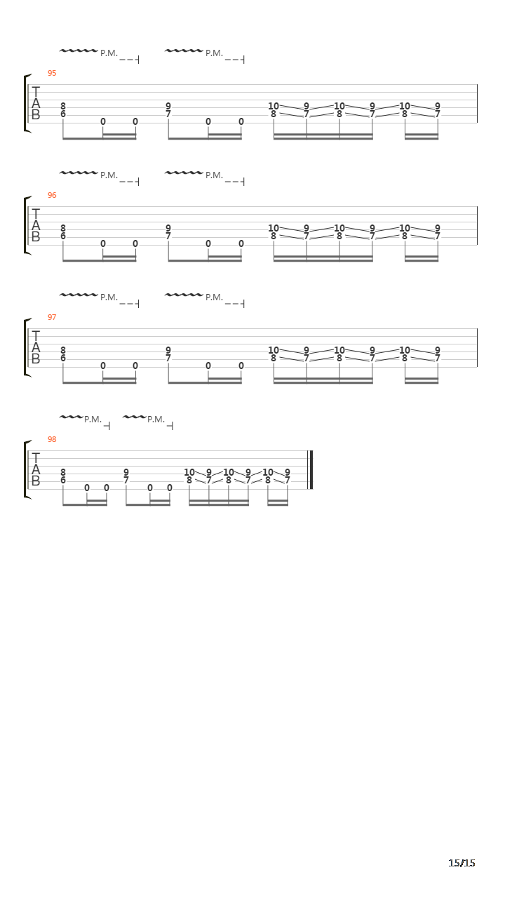 Shaking Off The Chains吉他谱