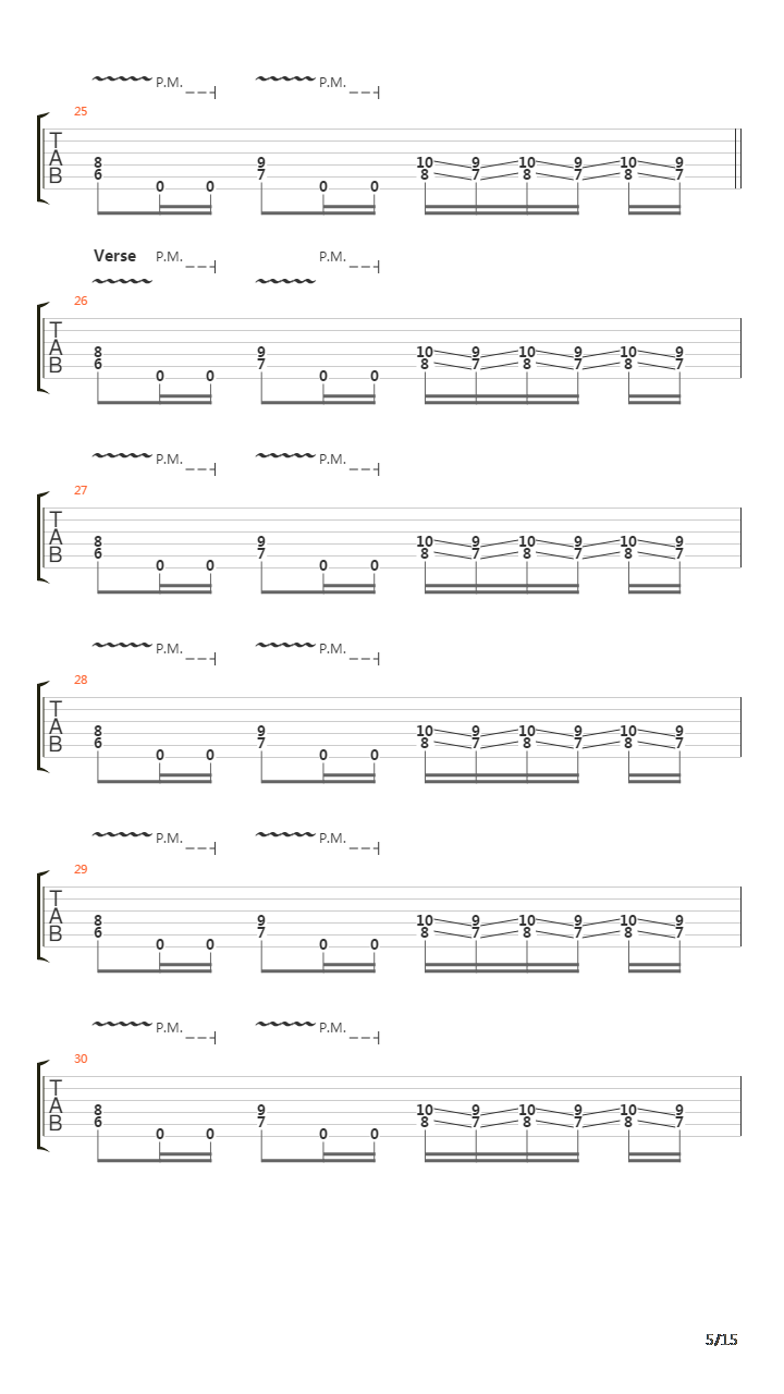 Shaking Off The Chains吉他谱