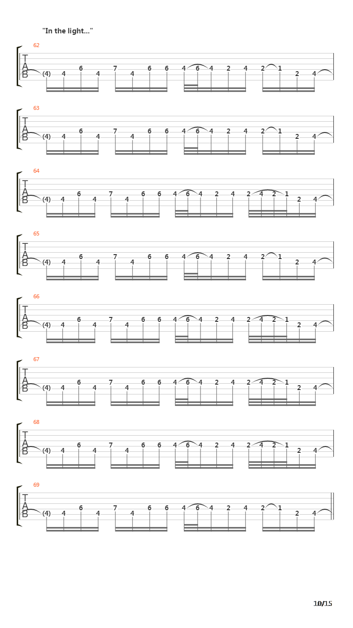 Shaking Off The Chains吉他谱