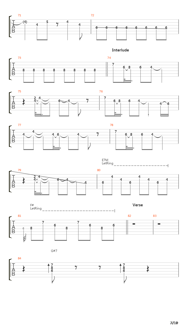 Into The Earth吉他谱