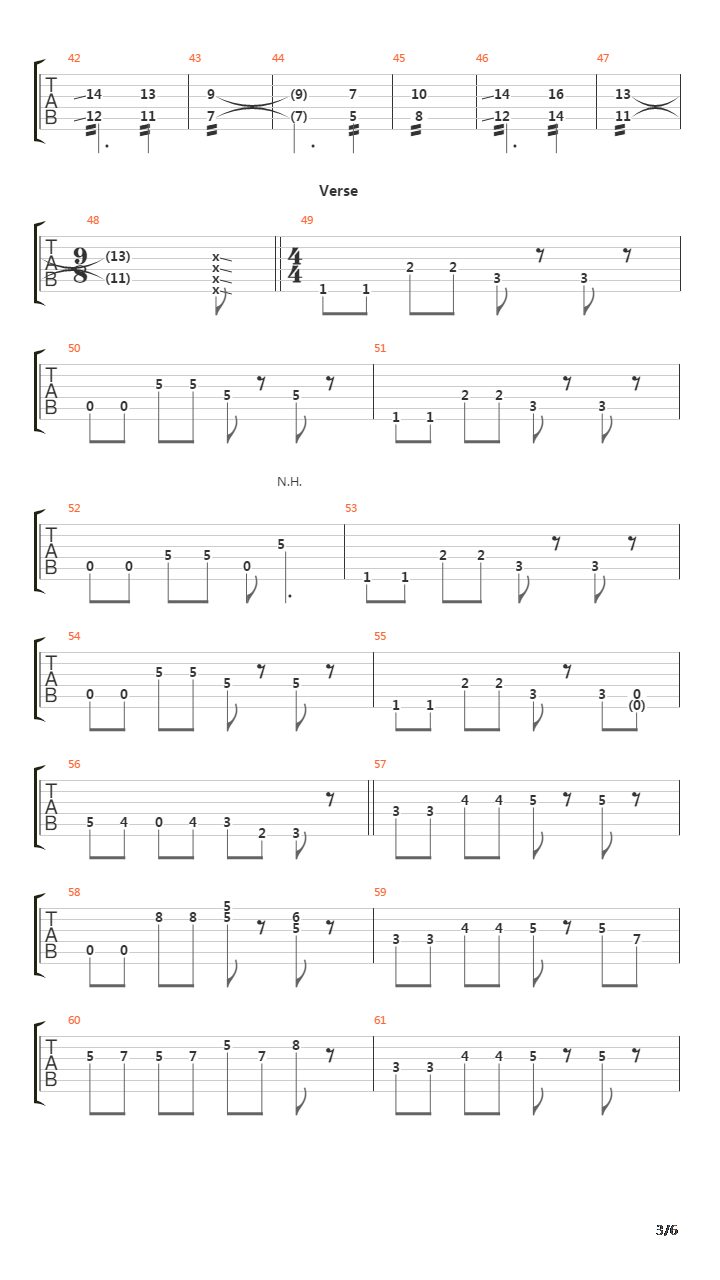 So He Begins To Lie吉他谱