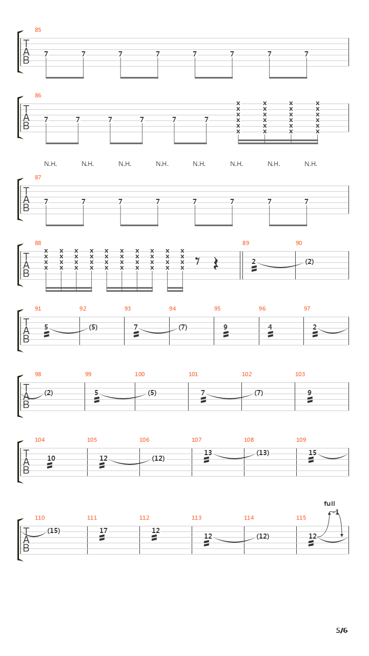 So He Begins To Lie吉他谱