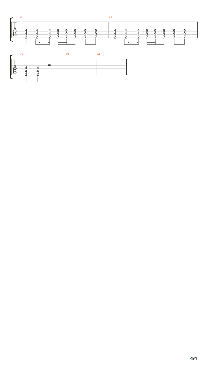 Iodio吉他谱