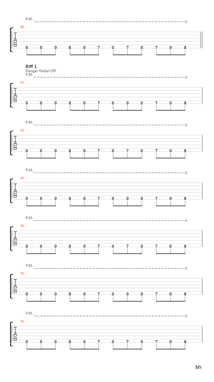 Floating Graveyard吉他谱