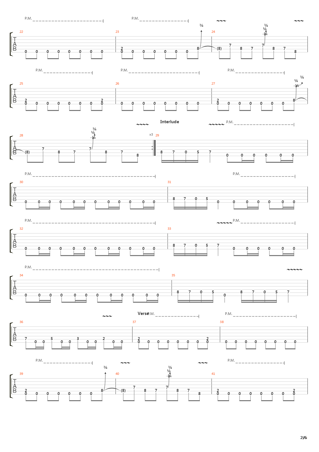 Dark Passenger吉他谱