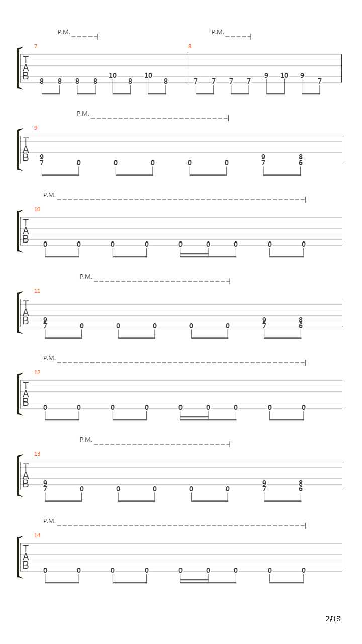 Dark Passenger吉他谱