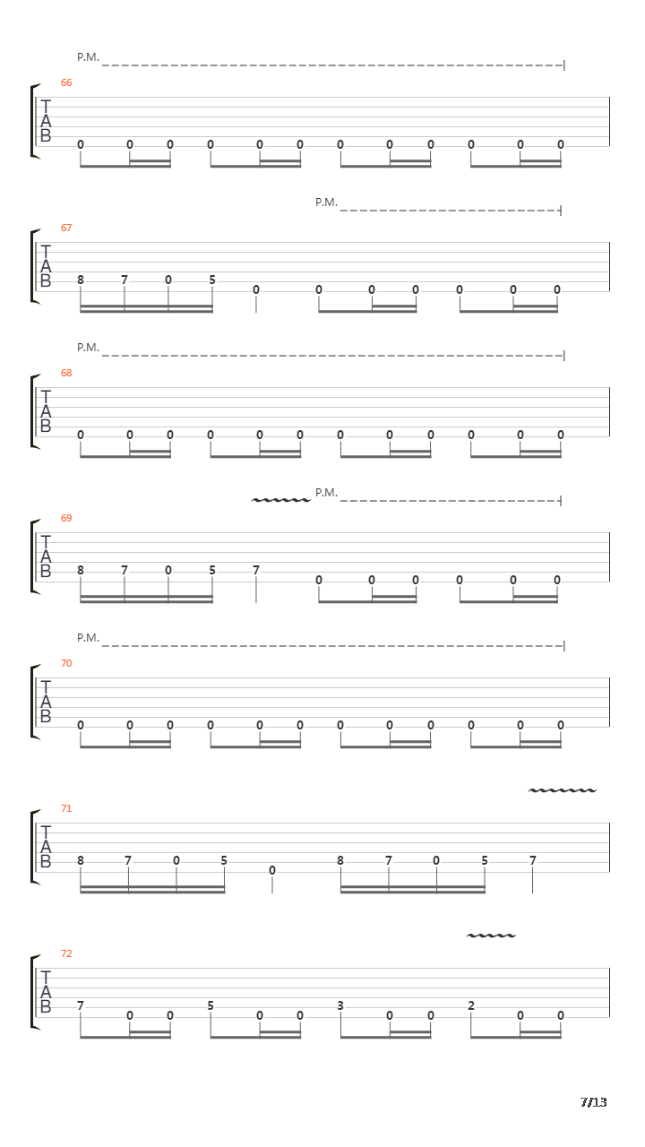 Dark Passenger吉他谱