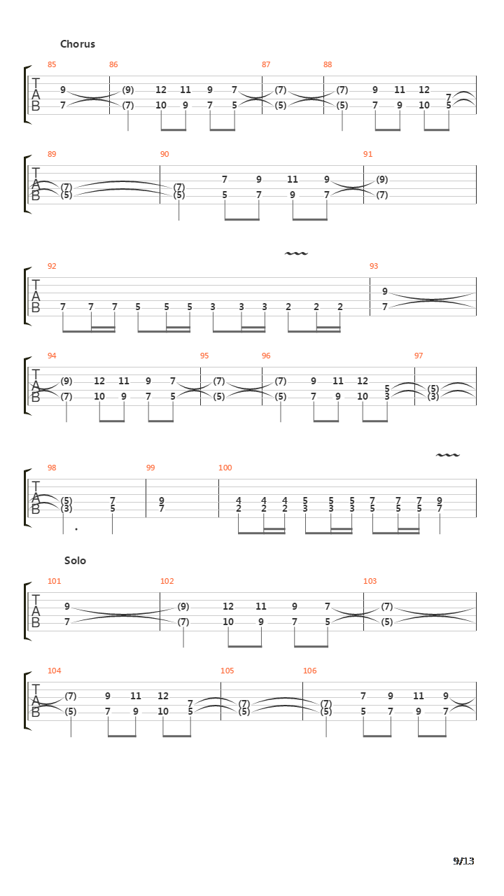 Dark Passenger吉他谱